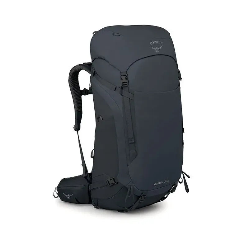 תרמיל Osprey Kestrel 65 LT גברים - תרמיל גב לטיולים ארוכים, 65 ליטר, קל משקל, חומרים ממוחזרים.