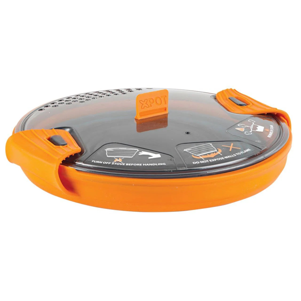 סיר מתקפל X-POT 1.4 ליטר - מבט פנימי על סימוני נפח