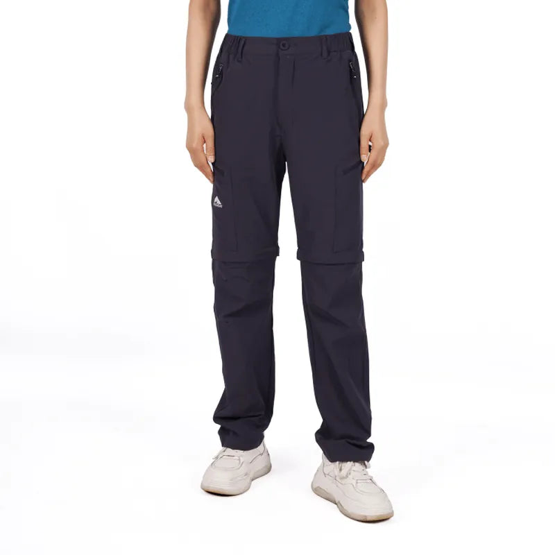 מכנסי טיולים מתפרקים Danza Trailhead נשים, בד ניילון ספנדקס רך ומתייבש מהר