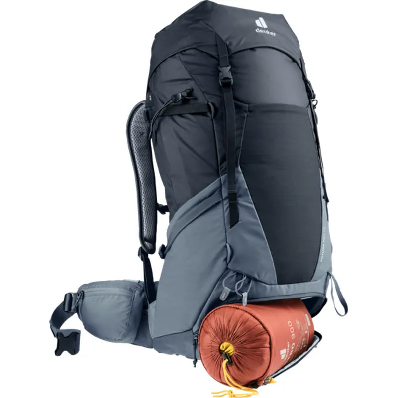 Deuter Futura Pro 40: לולאות חיבור למקלות הליכה וגרזן קרח
