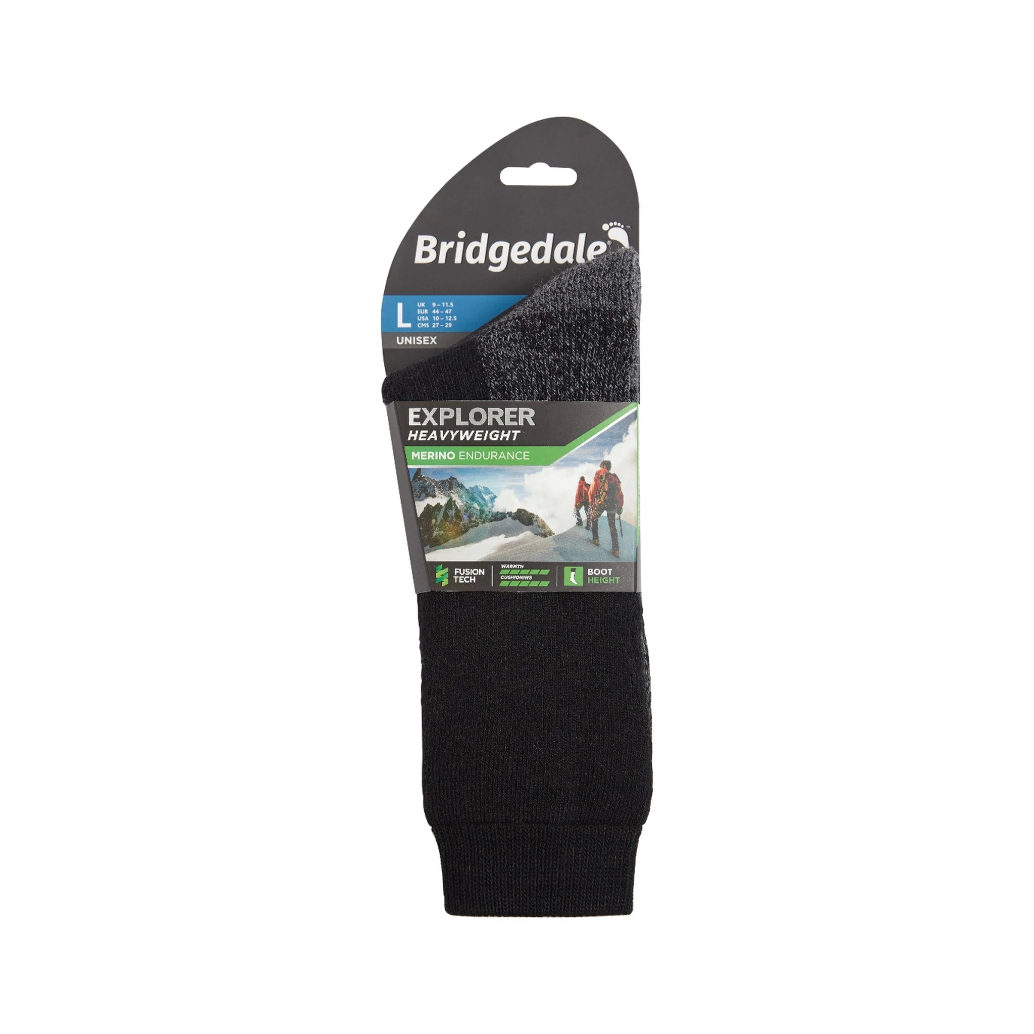 גרביים תרמיות Bridgedale Explorer - מתאים למגפיים, חם ונוח