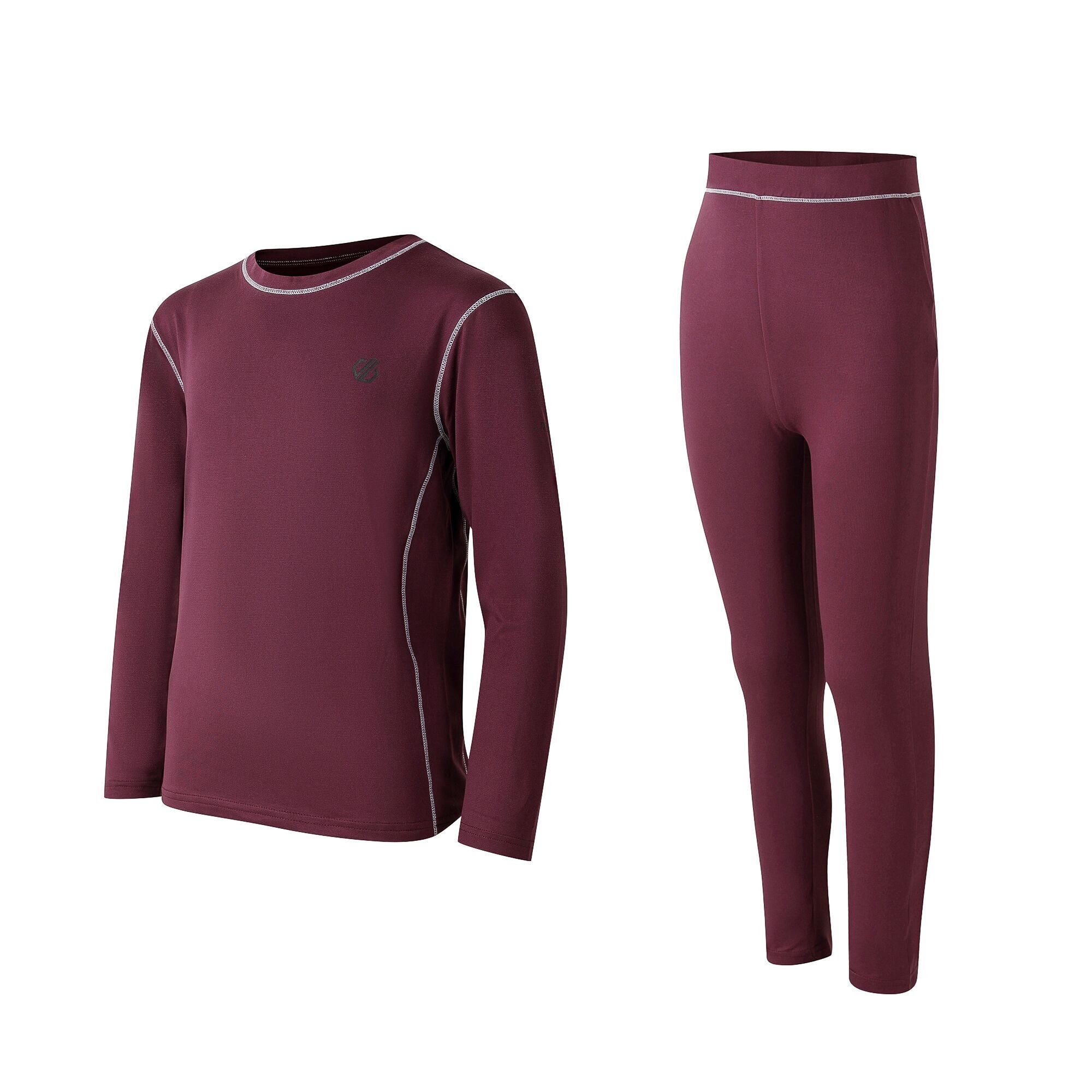 סט תרמי לילדים Dare2B Pow II: פוליאסטר ממוחזר, מנדף זיעה, אנטי בקטריאלי.