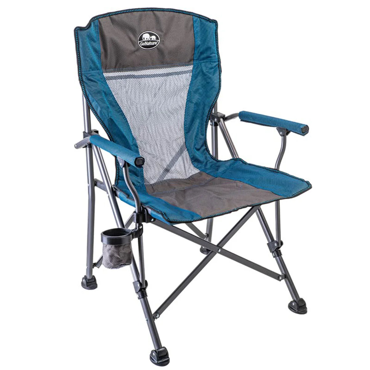 Big Ivory כסא שטח Go Nature: כיסא קמפינג גבוה, יציב וחזק במיוחד.