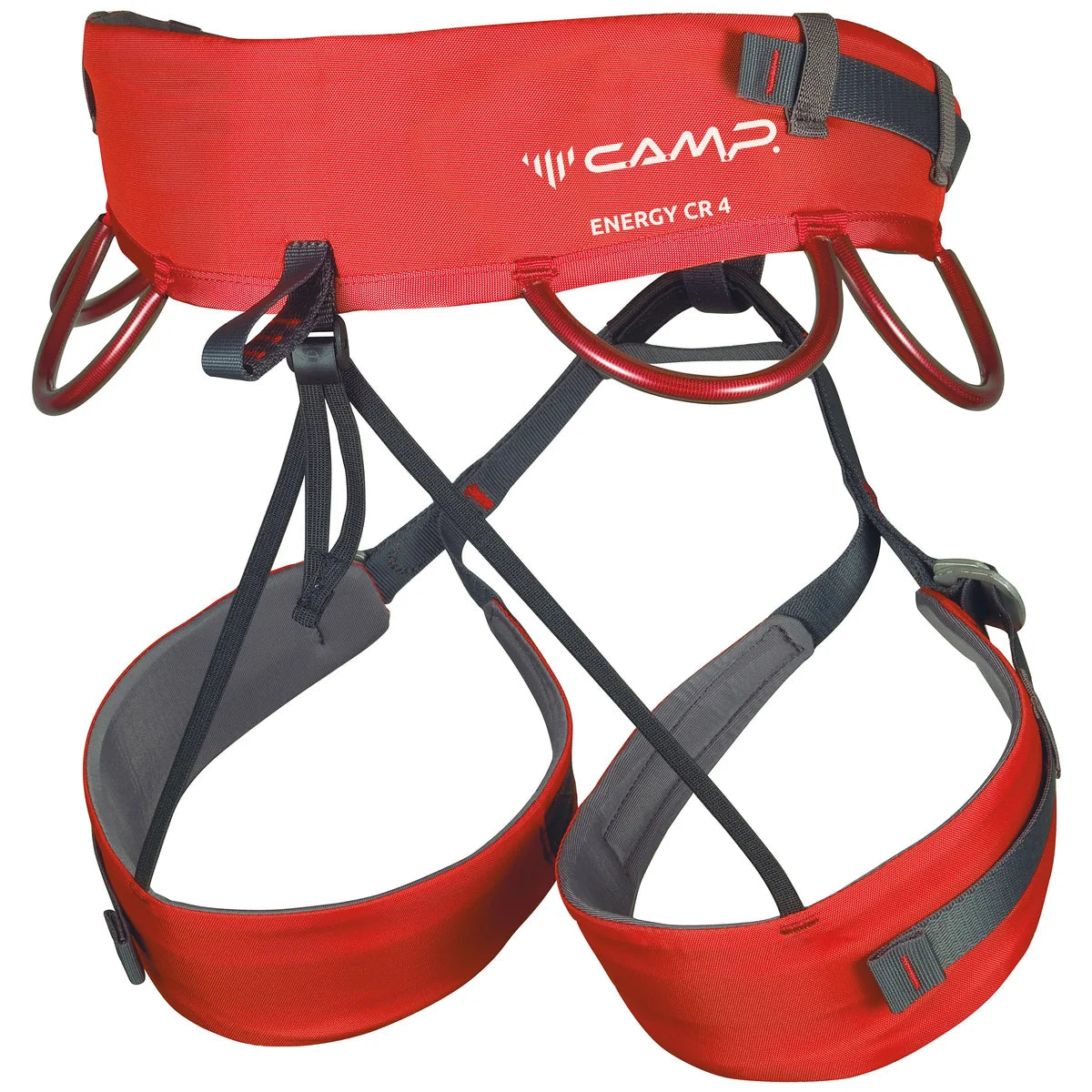 Energy CR 4: רתמת טיפוס עם לולאות רגליים מתכווננות