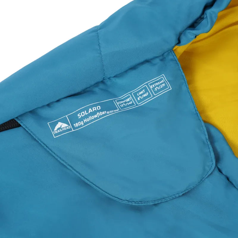 Trailhead Solaro: שק שינה קיצי קל, מתאים עד גובה 215 ס"מ