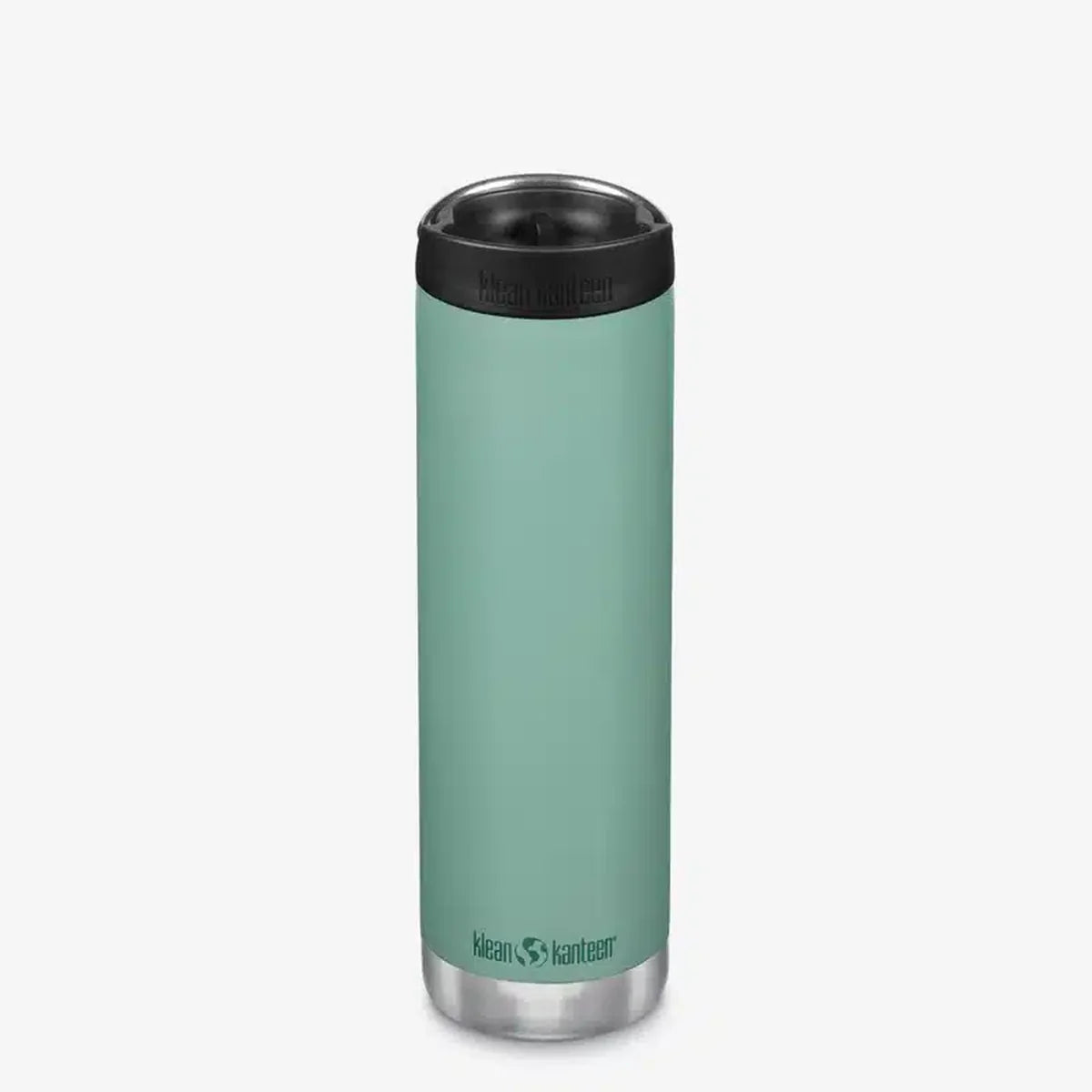 תרמוס Klean Kanteen TKWide Cafe פלדת אל חלד ממוחזרת, מכסה קפה