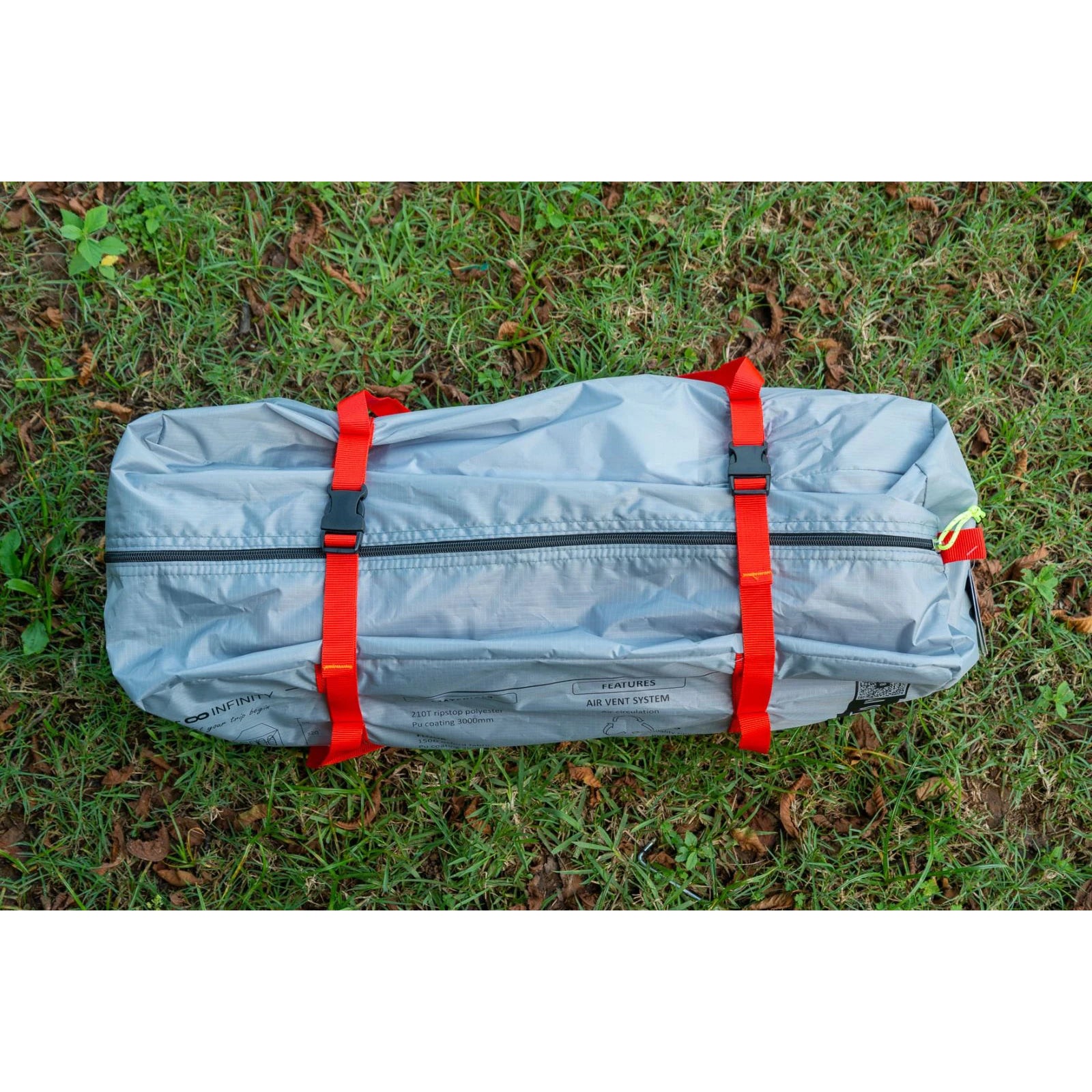 רצפת 150D Oxford Polyester באוהל INFINITY Quattro 4 IV עמידה במים