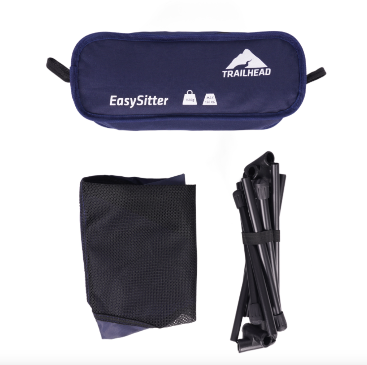 כסא מתקפל קומפקטי - מידות 57x53x64 ס"מ