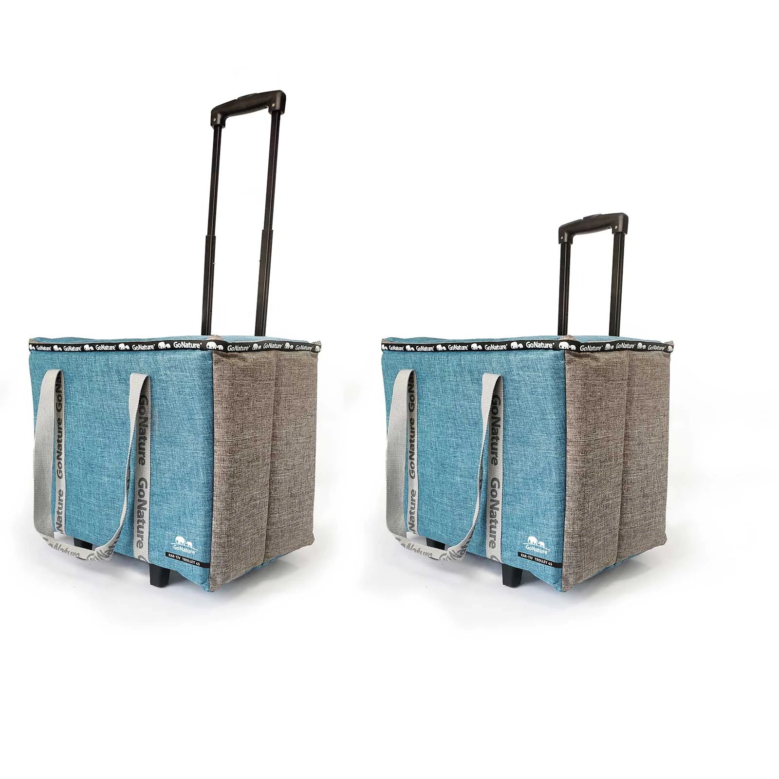 צידנית טרולי רכה KARTIV 45L - חומר דוחה לכלוך וקל לניקוי