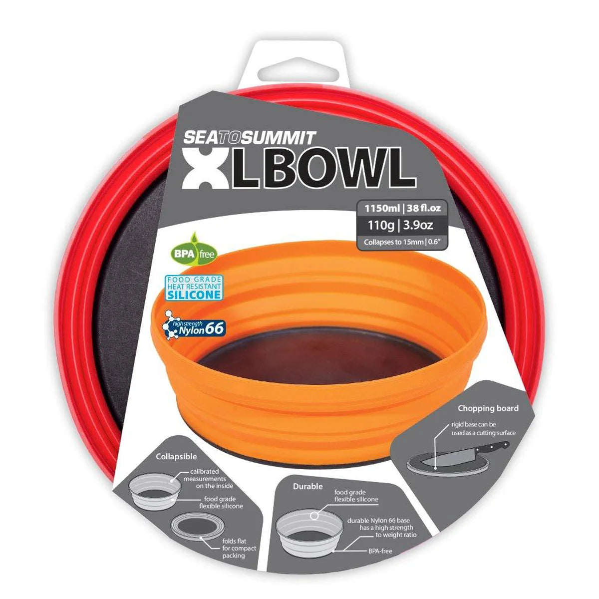 וריאציות צבע של קערה מתקפלת Sea To Summit