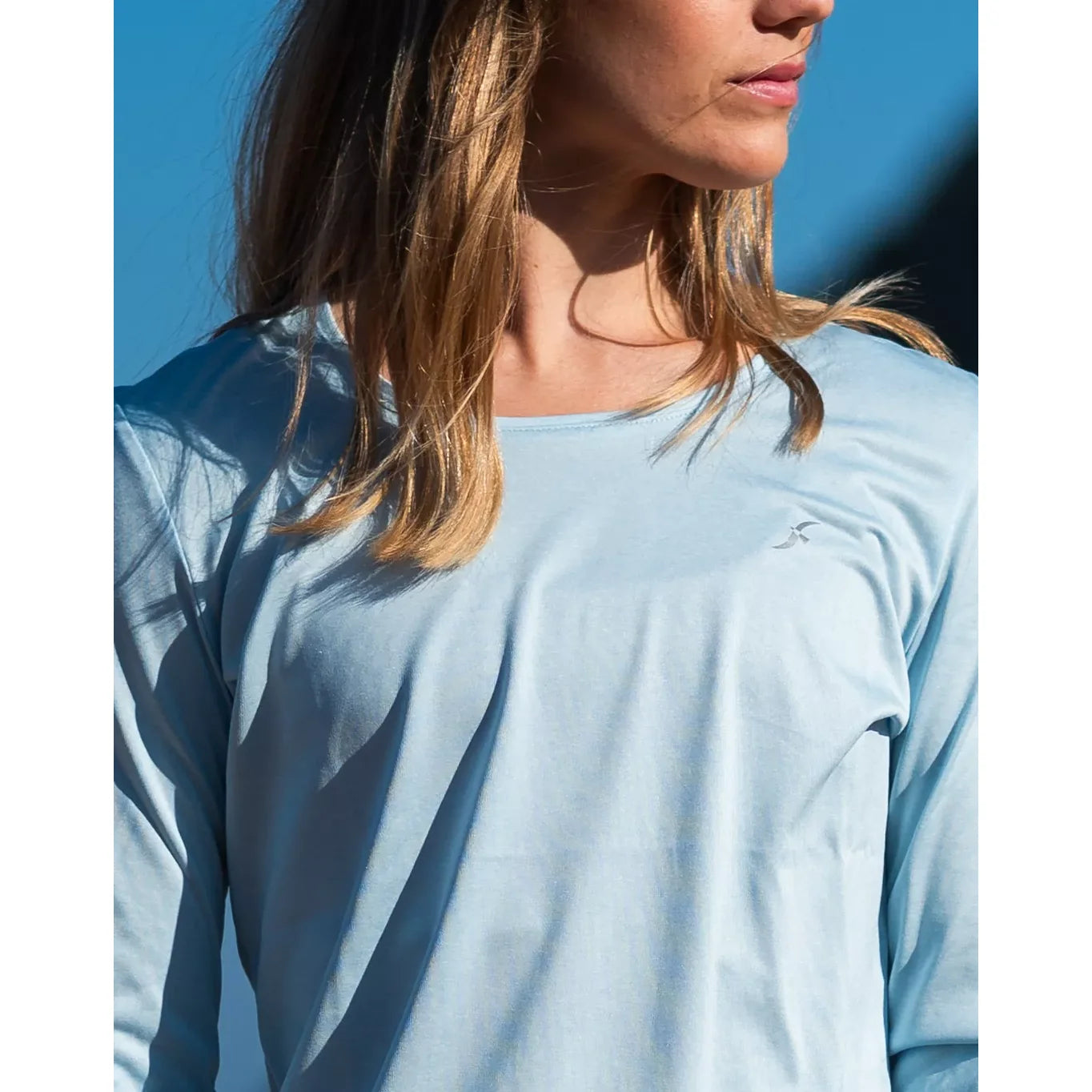 תקריב בד מלאנג' של חולצת Quick Dry שרוול ארוך Outdoor Revolution