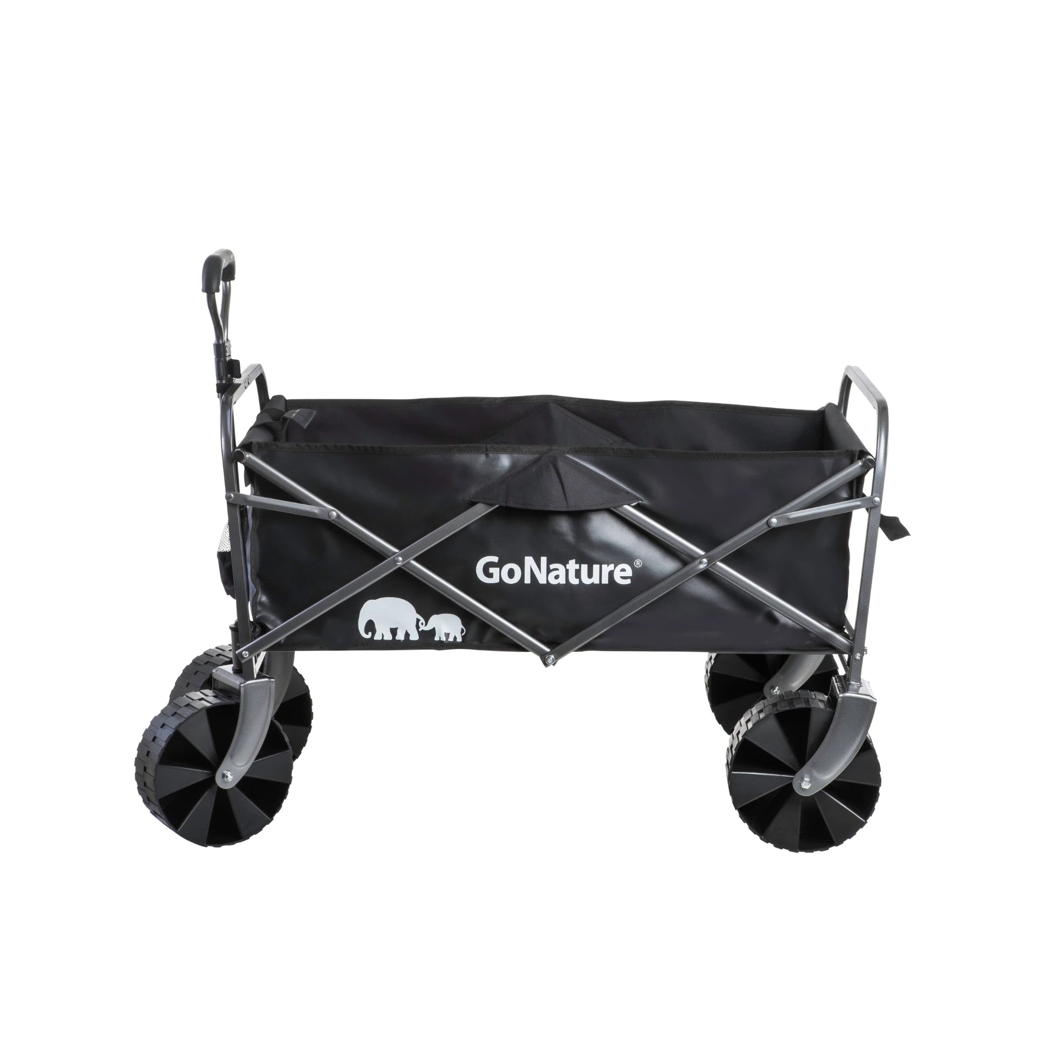 ידית טלסקופית ארגונומית של עגלת שטח Wide Glide