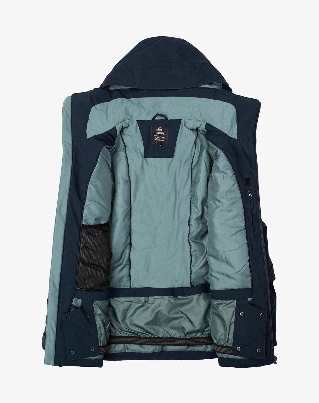 מעיל סקי Anton - כיס פנימי מרשת גמישה