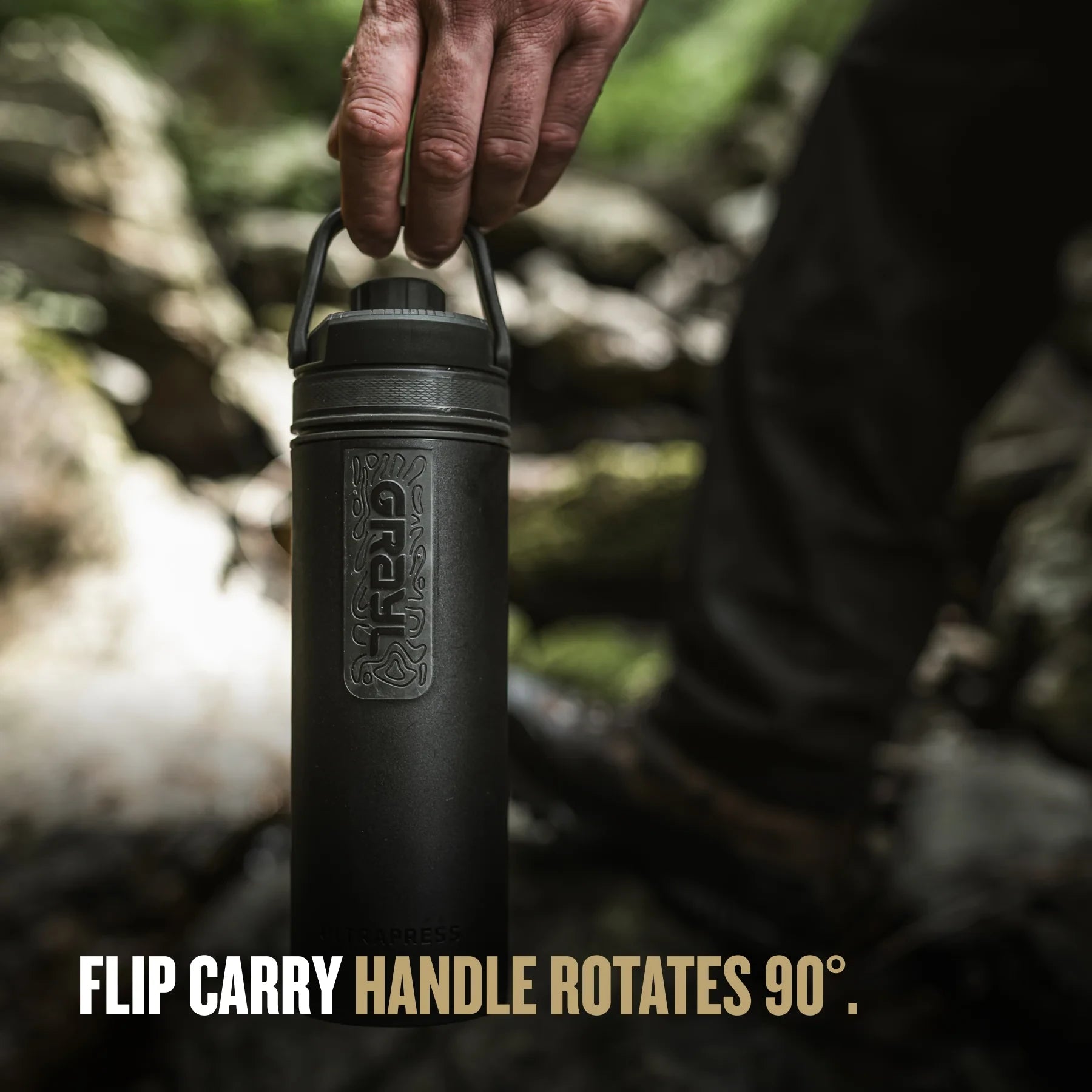 בקבוק מים Grayl: מחסנית מסנן ניתנת להחלפה - 300 לחיצות