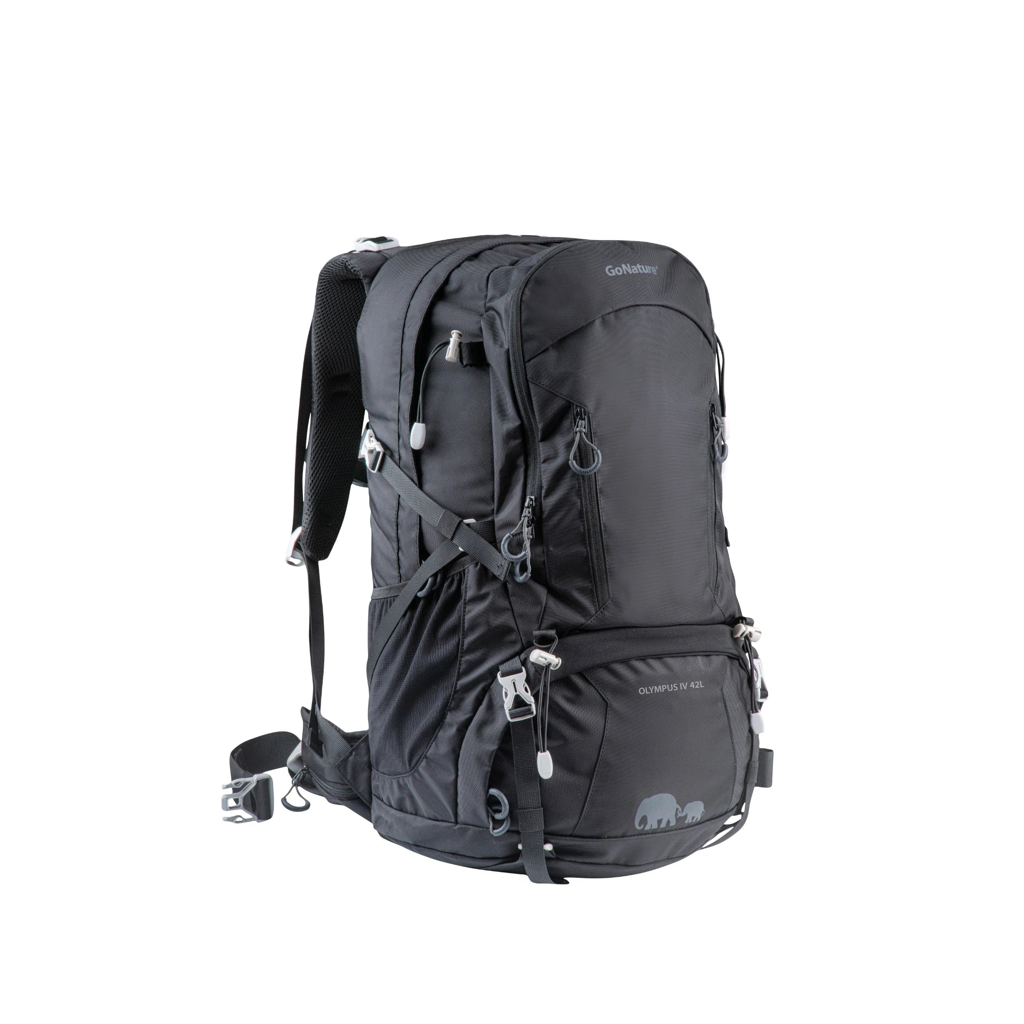 תרמיל טיולים Olympus 42 - רצועות כתף מרופדות ותא אחסון קדמי