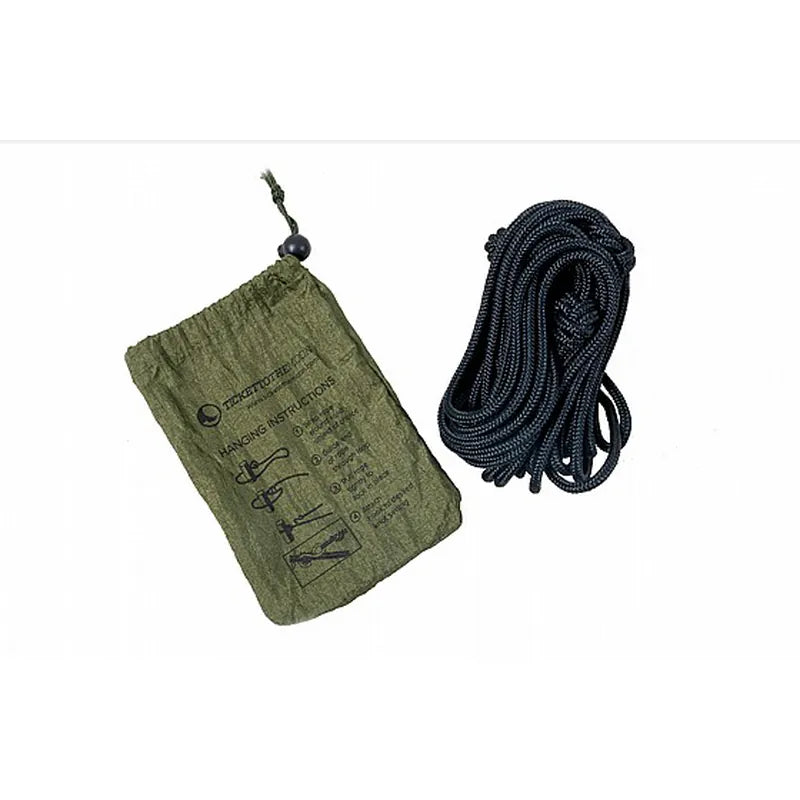 זוג חבלי ניילון 2.4 מ' לתליית ערסל Ticket To The Moon - עד 200 ק"ג