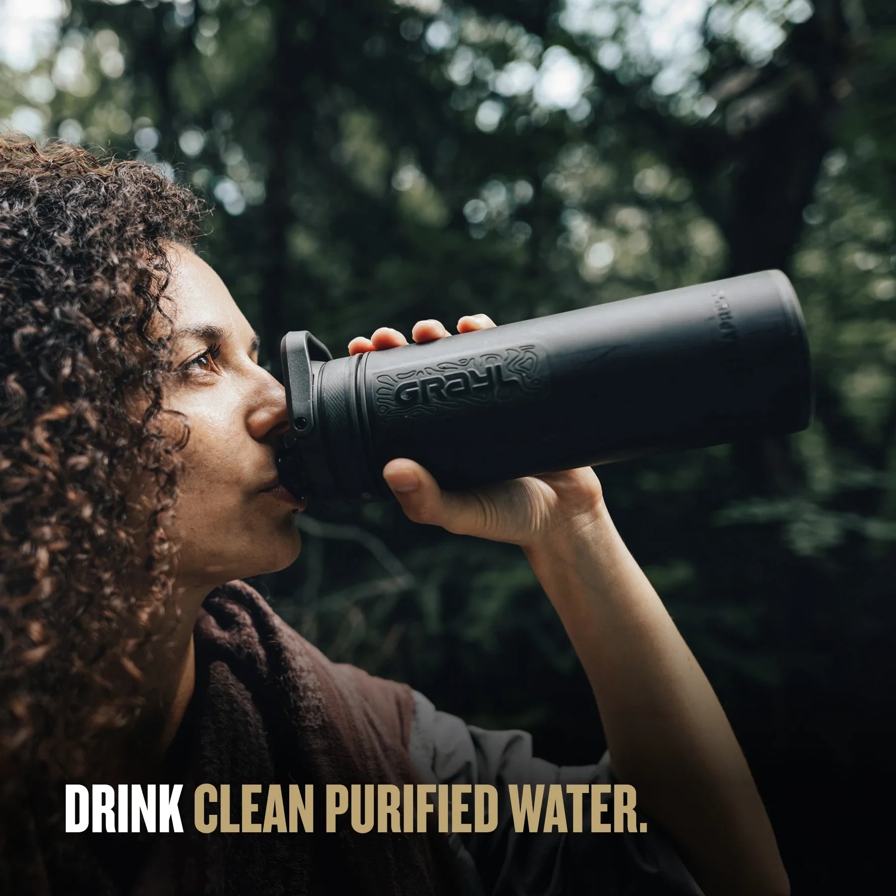 Ultrapress Grayl: עמיד בנפילות מגובה 3 מטר