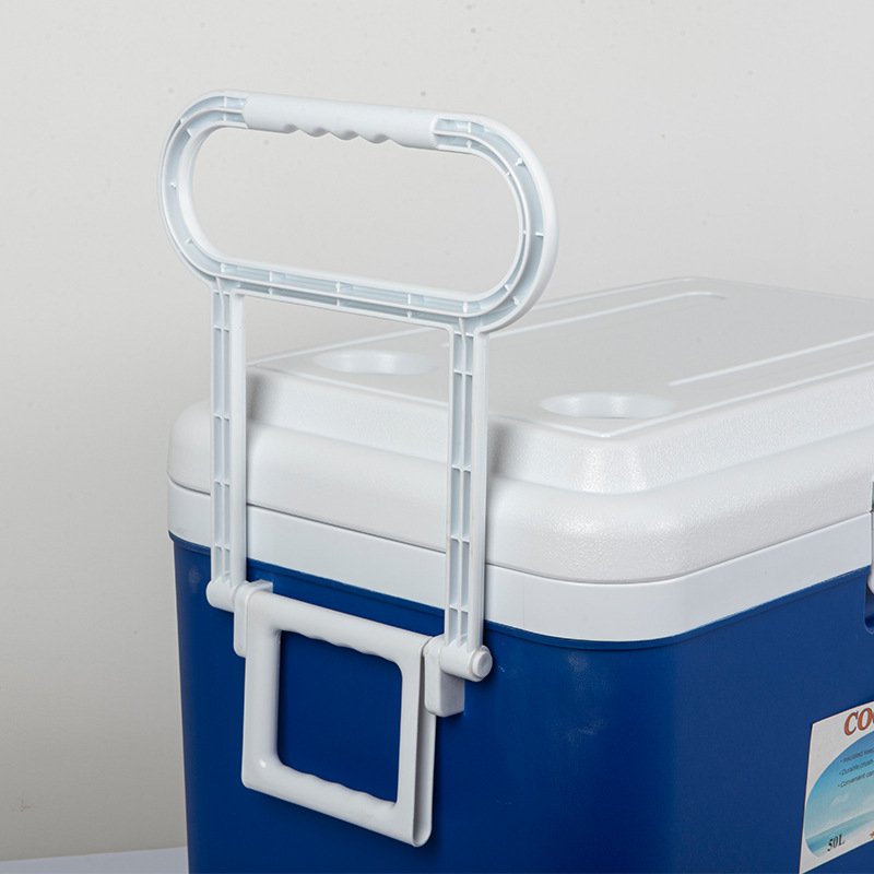 צידנית 50 ליטר כחולה על גלגלים מבית דרך ארץ - לטייל חכם