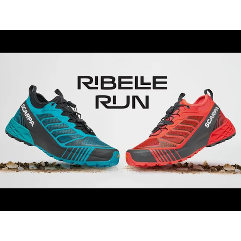 Ribelle Run: לוגו סקרפה בולט על הנעל