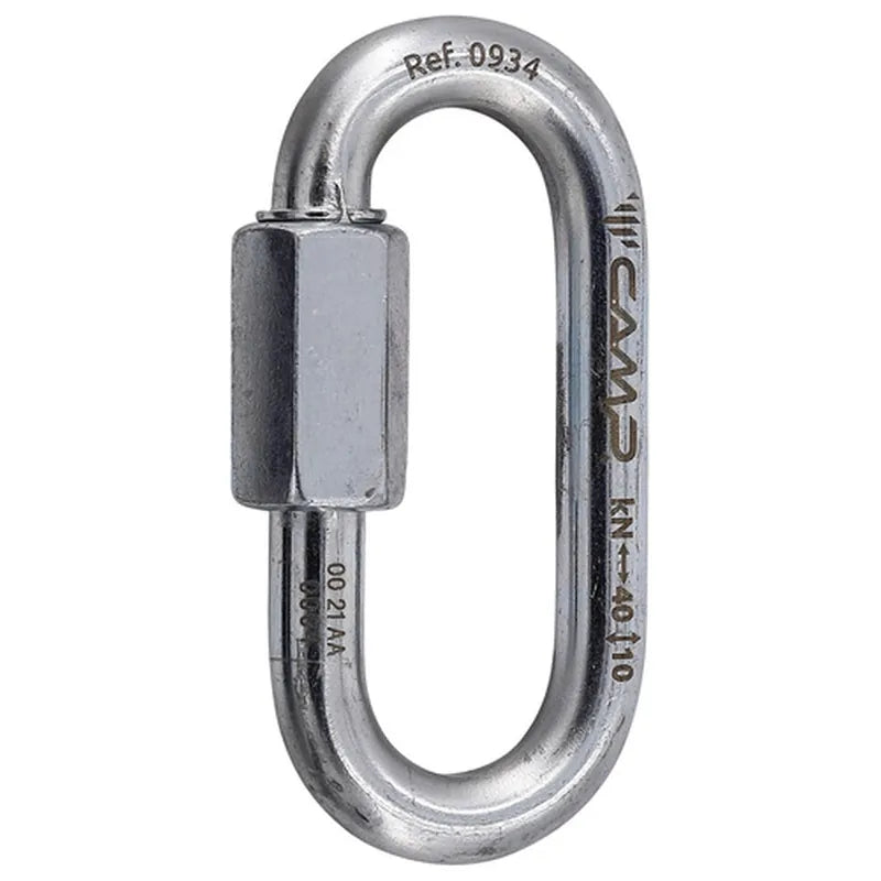 מיילון טבעת נטישה Oval Quick Link Steel 8mm CAMP