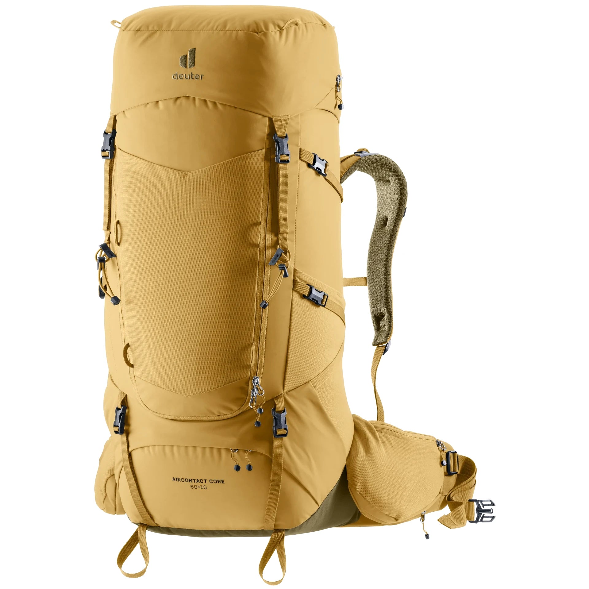 Deuter AIRCONTACT CORE 60+10 תרמיל מוצ'ילה גברים, Savanna