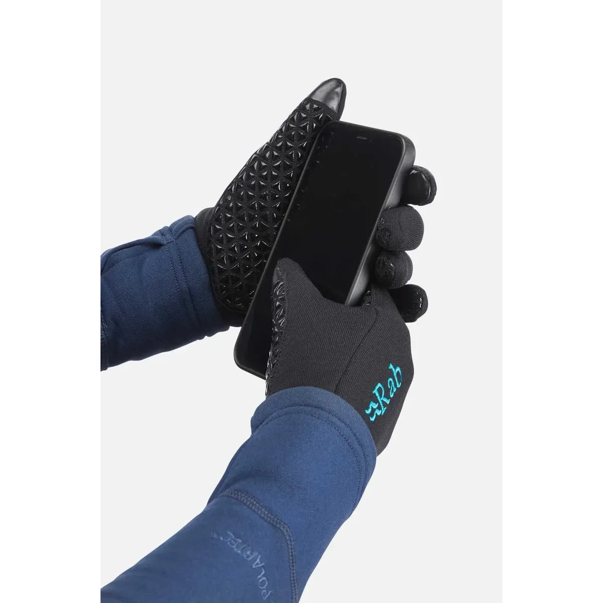 כפפות טאץ' שחור נשים Power Stretch Contact Grip