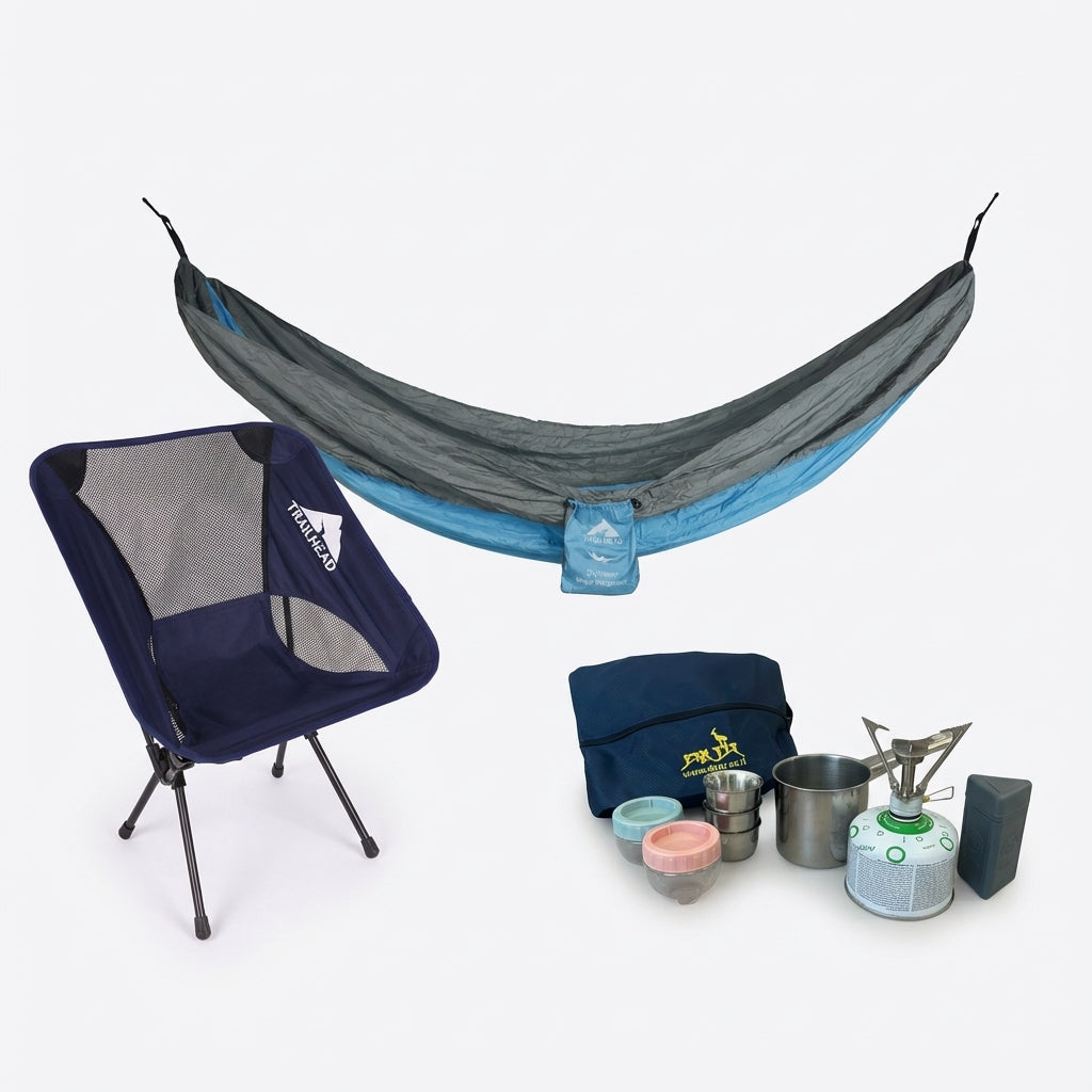 כסא שטח, ערסל וערכת קפה