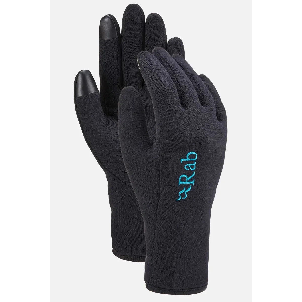 כפפות טאץ' לנשים Rab Power Stretch Contact בצבע שחור