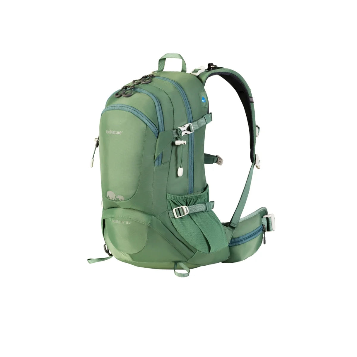 Go Nature Grizzly 36 תרמיל יום לטיולים, ירוק