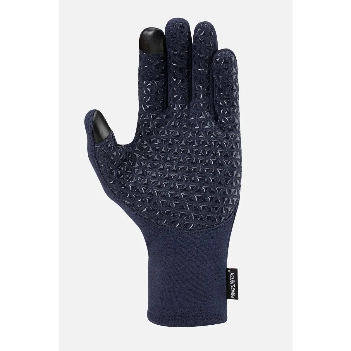 כפפות טאץ' שחור גברים Power Stretch Contact Grip