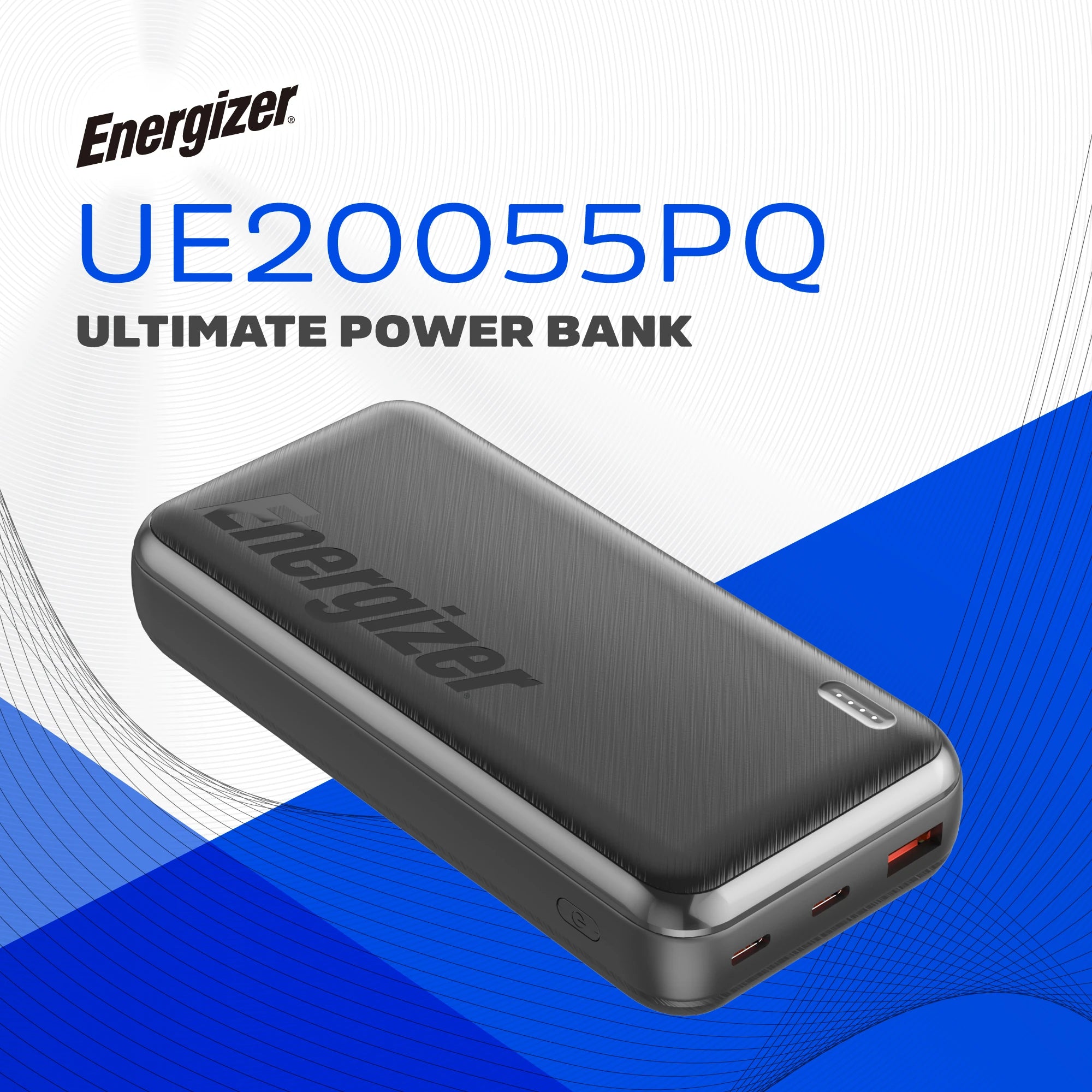 Energizer UE20055PQ: מטען נייד עם טכנולוגיית PowerSafe