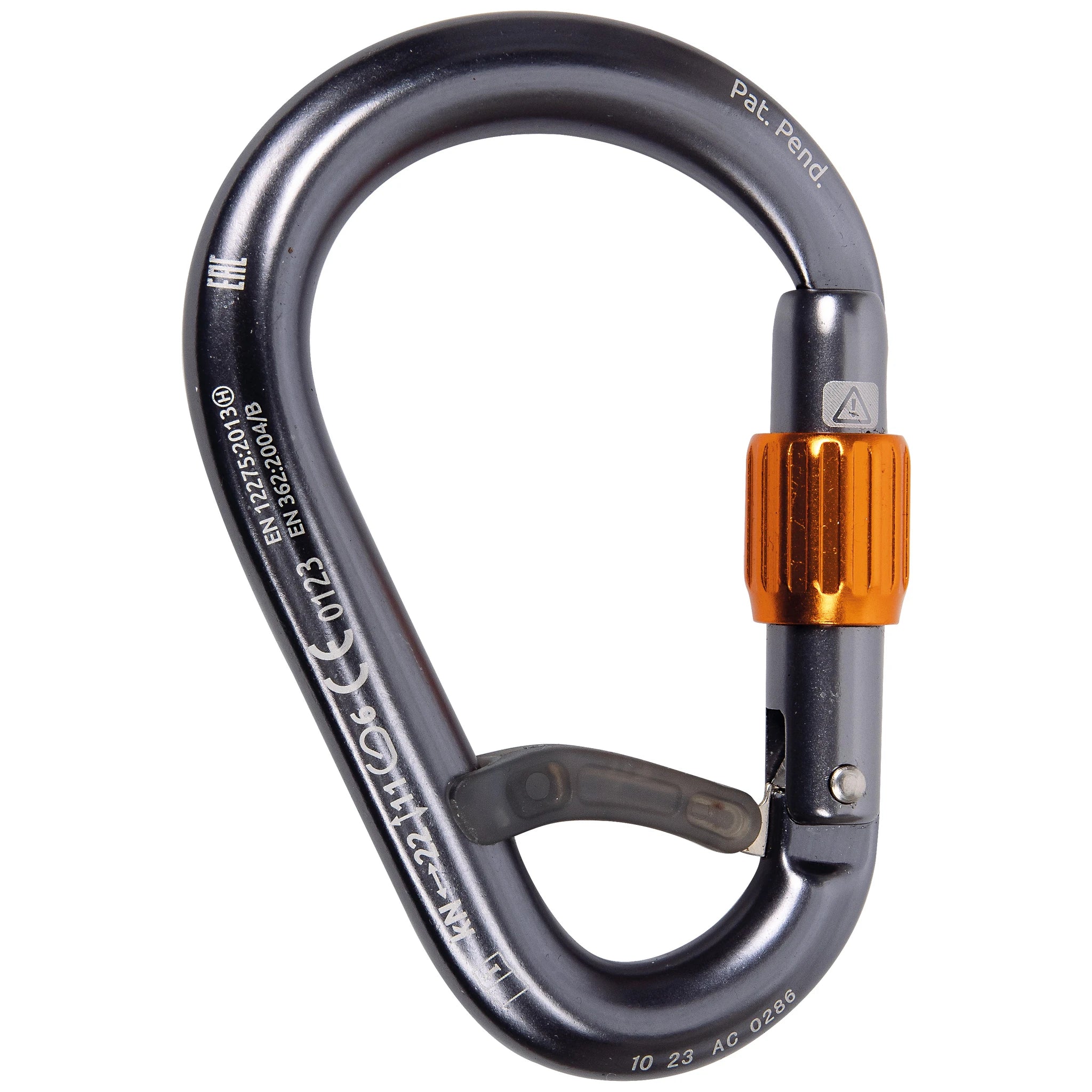 תקריב של מנגנון נעילה בטבעת הברגה Core Belay Lock