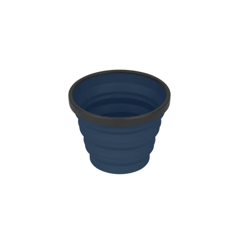 כוס XMUG מתקפלת בצבע כחול כהה